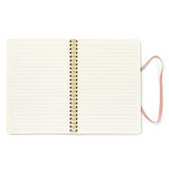 브라운 레터링 스프링노트 