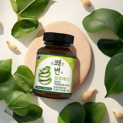 1+1 상쾌한변수 알로에정 120정 x1병 + 1병덤