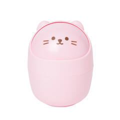핑크캣 미니휴지통 