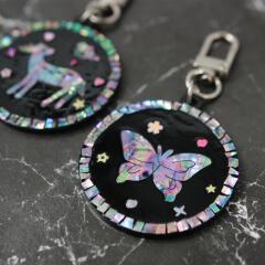 자개 키링 만들기 DIY 키트 나전칠기 공예 (코팅액X)