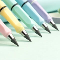 무한 반영구 무제한 연필 필기펜 펜 샤프 6color