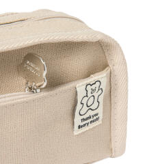 다포켓 파우치 베이지 