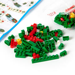 크리스마스 리스블록 