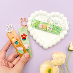 [취미공예] 막대 레진아트 키링 만들기 (2종 택 1)