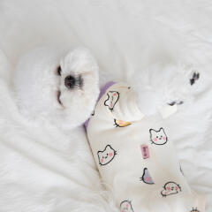도그웨그 큐티 캣 올인원 실내복 강아지 고양이 의류