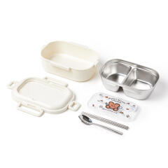 곰돌이 두칸스텐도시락 