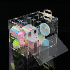 DIY 아크릴 햄스터 케이지 풀세트(시소집)