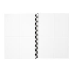 심플 4분할 스프링노트 