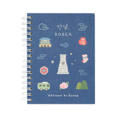 안녕 KOREA 메모수첩