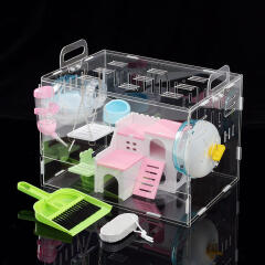 DIY 아크릴 햄스터 케이지 풀세트(그네집)