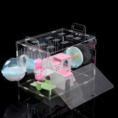 DIY 아크릴 햄스터 케이지 풀세트(그네집)