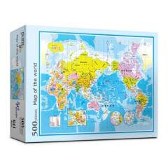 500피스 세계지도 직소퍼즐 PL641