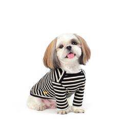 스트라이프 티셔츠 (블랙)