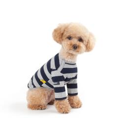 박 단가라 티셔츠 _charcoal