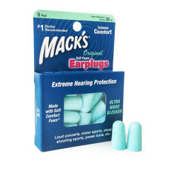 미국의사추천 맥스(MACKS) 소음방지 귀마개 무독성알러지재질/코골이/수영