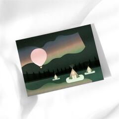 POSTCARD_ 캐나다 옐로나이프