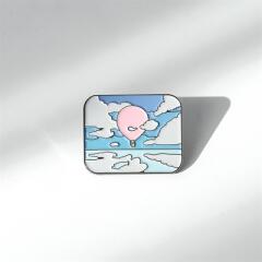 열기구여행 볼리비아 우유니사막 뱃지