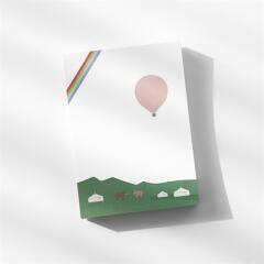 몽골초원 떡메모지