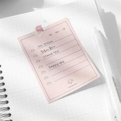 체크리스트 떡메모지