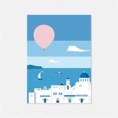 POSTCARD_ 그리스 산토리니