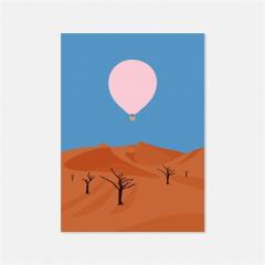 POSTCARD_ 나미비아 오렌지사막