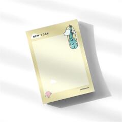 뉴욕 자유의 여신상 떡메모지