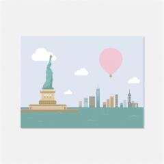 POSTCARD_ 뉴욕 자유의 여신상
