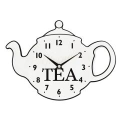 빈티지 티포트 벽시계