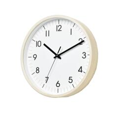 심플우드 벽시계(화이트)