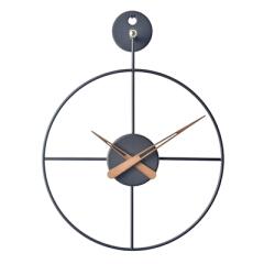 21리뉴얼-와이어벽시계/미니/BK