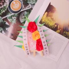 카네이션 미니화환 만들기 패키지 DIY (5인)