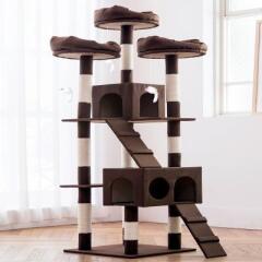 헬로망치 프리미엄 대형 고양이 직조 캣타워 AP8896