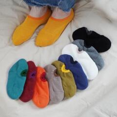 두꺼운 쿠션 덧신 페이크삭스 10color [겨울 기모 양말 여성 덧신양말]