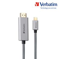 케이블 메탈릭 Type-C to HDMI MHL 3.1 200cm 그레이