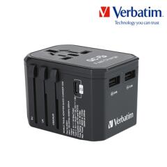여행용 충전기 QC 3.0 33W 3포트 멀티 플러그 블랙