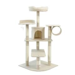 헬로망치 프리미엄 중형 고양이 직조 캣타워 AP616