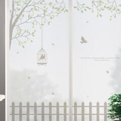 cm634-모던한나무숲속에서_유리문시트지