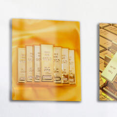 af219-폼아크릴액자38CmX38Cm_금괴