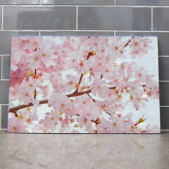 bf238-폼아크릴액자58CmX38Cm_봄의꽃벚꽃