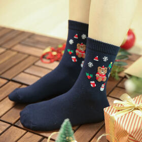 곰돌이산타 크리스마스양말