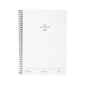 화이트 무지 스프링노트 