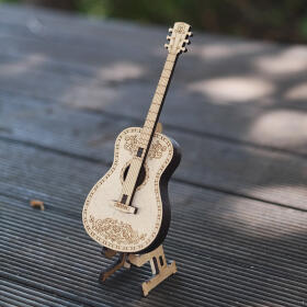 3D나무퍼즐 통기타 악기 모형 만들기