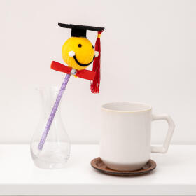 학사모 인형 볼펜 픽 스마일 22cm 선물 만들기 소품