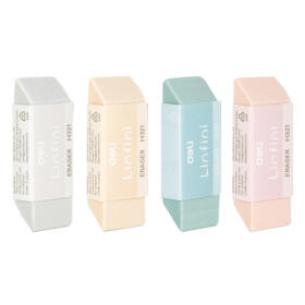 [델리] 린피니 파스텔 사선 지우개 (4색 택1)