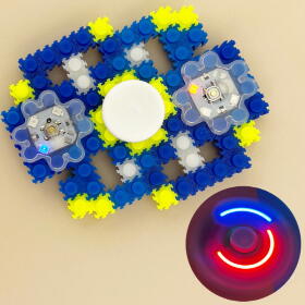 끼우기블럭 LED 피젯 스피너 5
