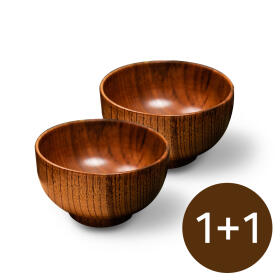 BUCK703 SALE 우드원목식기 라면그릇 2P