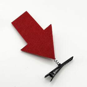 화살표 머리핀 예쁜 헤어핀 집게핀 머리핀 헤어 액세