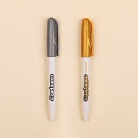 모나미 굵은글씨용 네임펜 set (gold/silver)