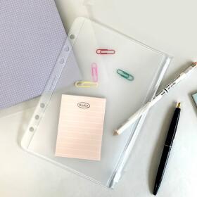 컴파운드 6공 지퍼포켓 (A5)