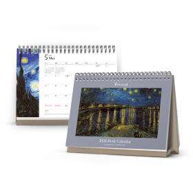 2026년 빈센트 반 고흐 명화 탁상 달력